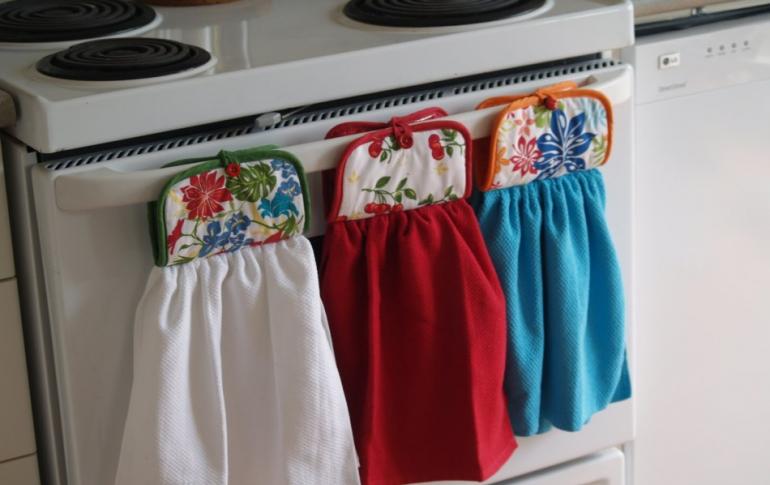 Խոհանոցային սրբիչ կարելը - վարպետության դաս և DIY դեկոր գաղափարներ