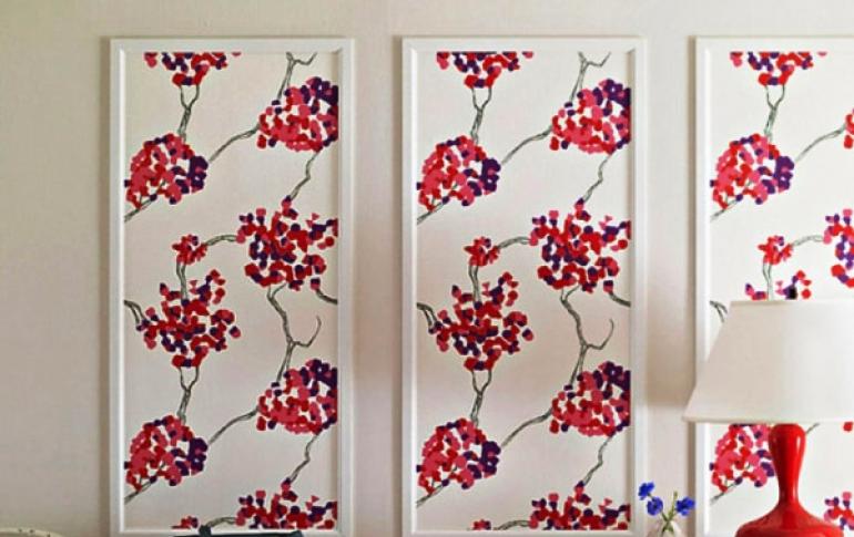 What you can make from leftover wallpaper with your own hands - where to use it